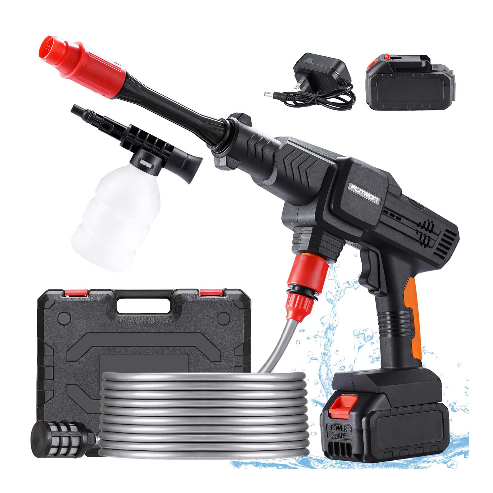 Brushless & Cordless Car Washer Gun